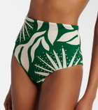 Cala de la Cruz Elisa printed bikini bottoms