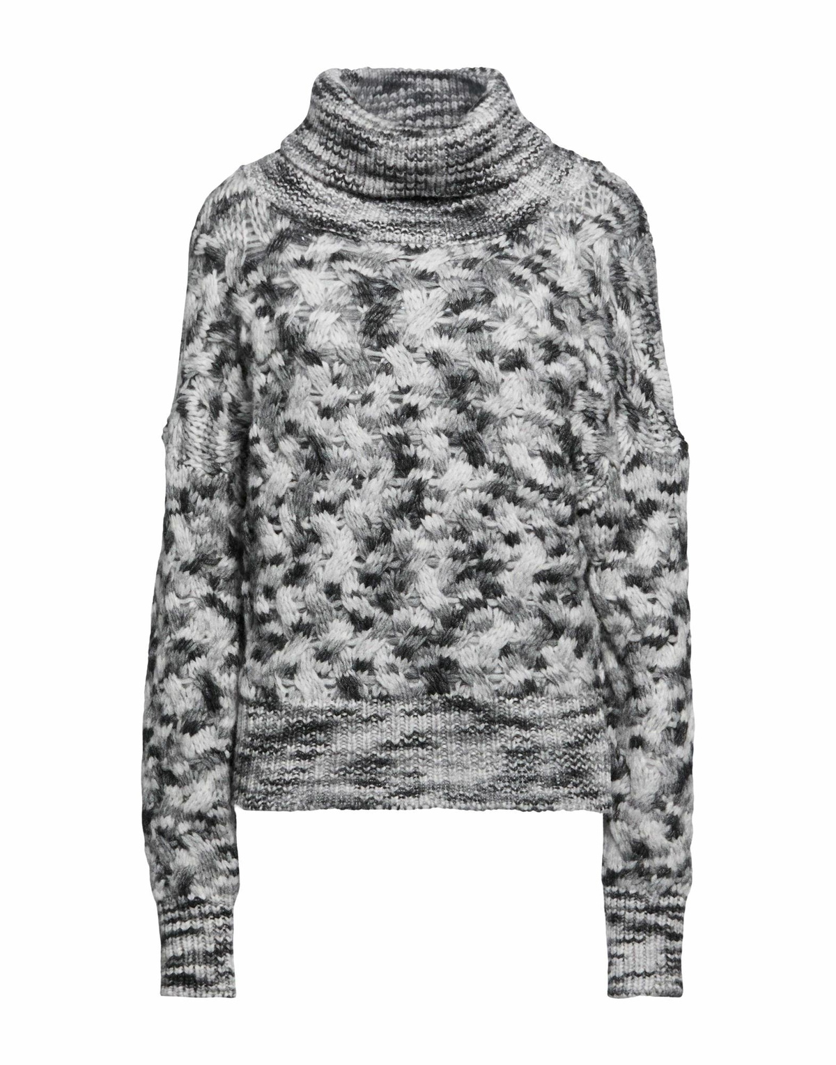 Manila Grace Womens Turtleneck Light in Grey