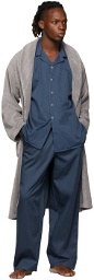 Cleverly Laundry Grey Terry Robe