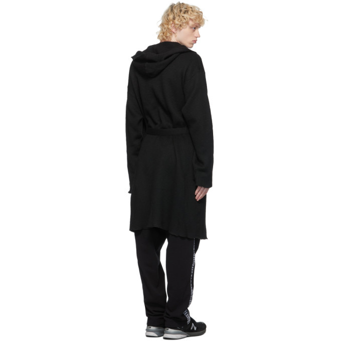 Engineered Garments Black Knit Robe Engineered Garments