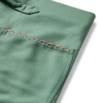 BODE - Wool-Twill Trousers - Green