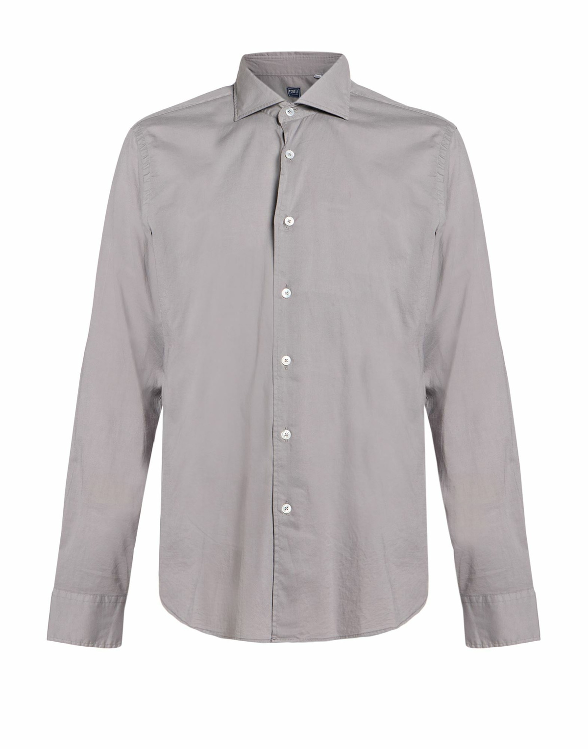 Fedeli Mens Shirt in Grey