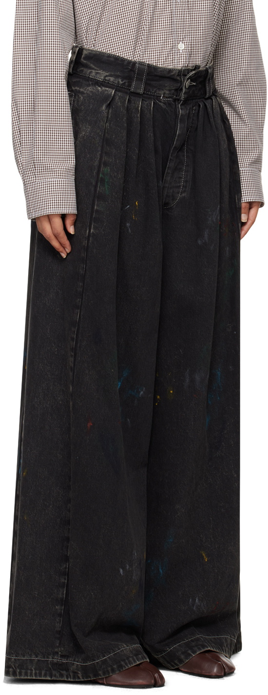 Maison Margiela Black 14 Oz Origin Jeans Maison Margiela
