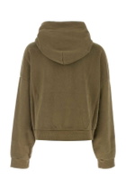 Entire Studios Army Green Cotton Oversize Sweatshirt