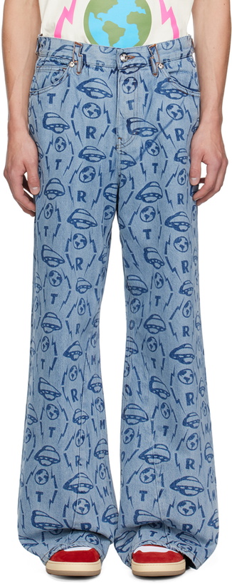 Photo: Members of the Rage Blue MOTR Monogram Jeans