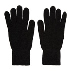 ADER error Black Wrist Label Play Gloves