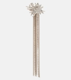 McQueen Sunflower embellished drop earrings