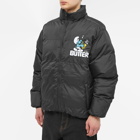 Butter Goods x The Smurfs Harmony Puffer Jacket in Black