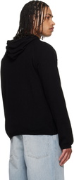 OUR LEGACY Black Knitted Hoodie