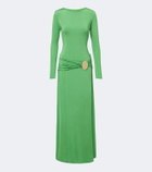 Cala de la Cruz Eres gathered jersey maxi dress