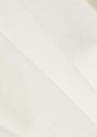 Petar Petrov Wrap-effect Cotton-poplin Shirt White