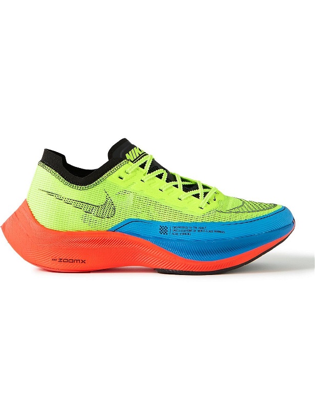 Photo: Nike Running - ZoomX Vaporfly Next% 2 Mesh Running Sneakers - Yellow