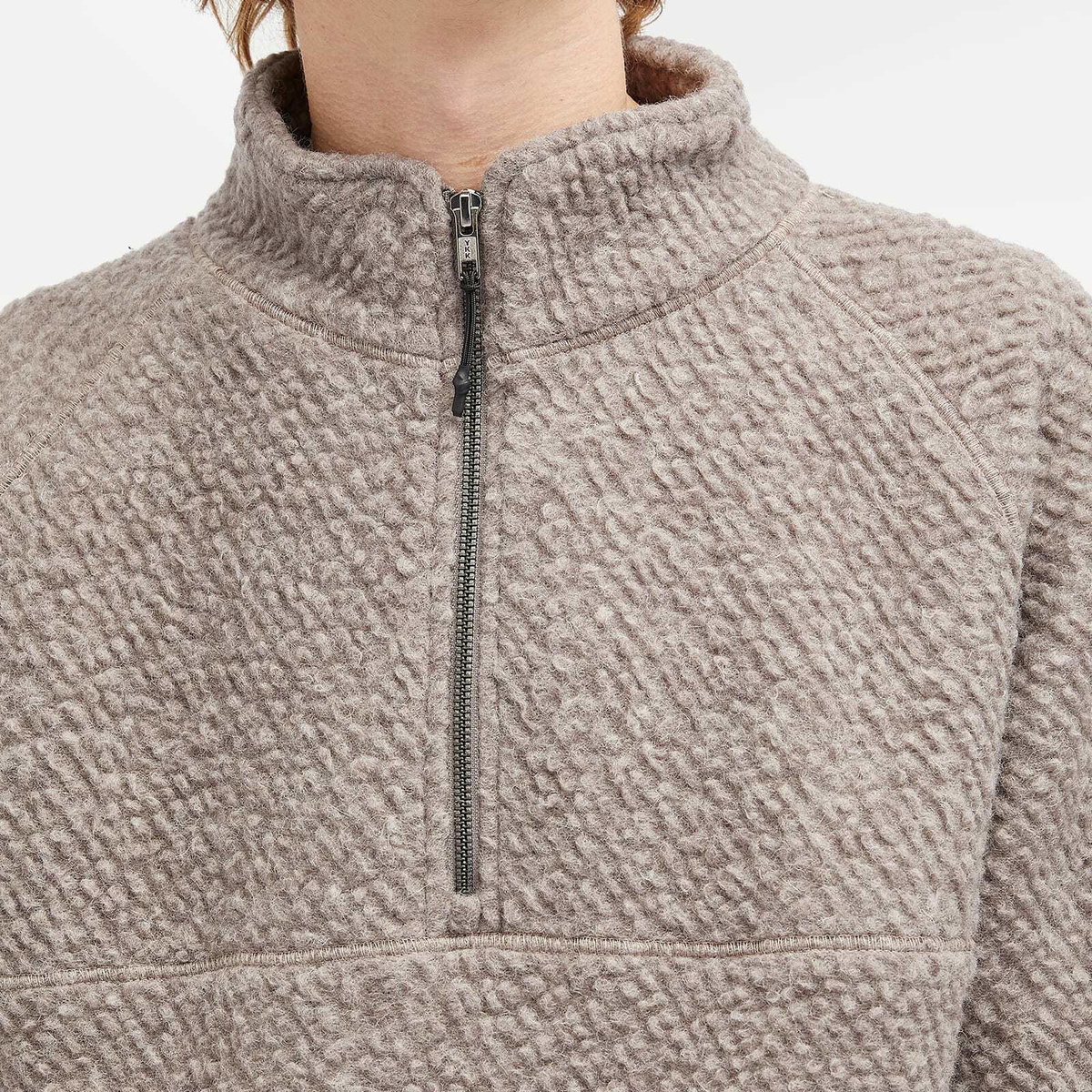 Percival Men's Quarter Zip Fleece in Oak