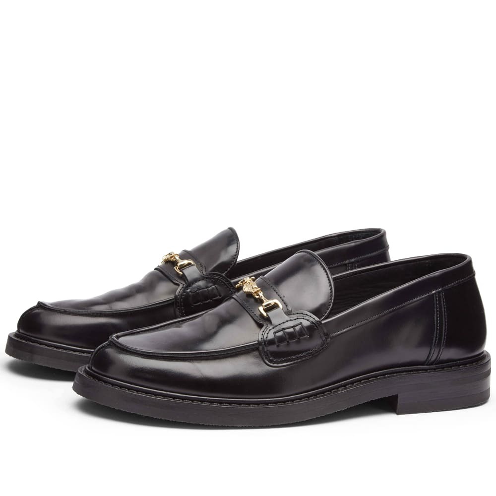 Filling Pieces Men's Polido Loafer in All Black Filling Pieces