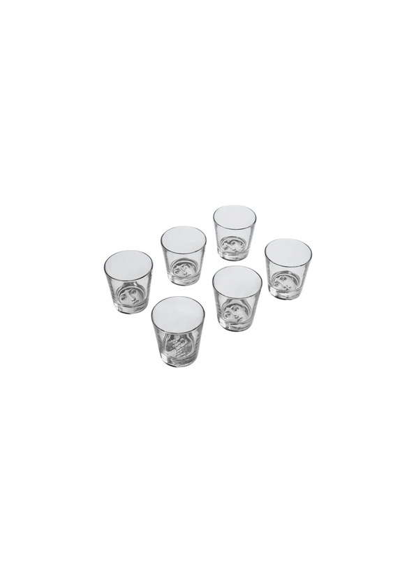 Photo: Fornasetti Set of Six Tema e Variazioni Glasses