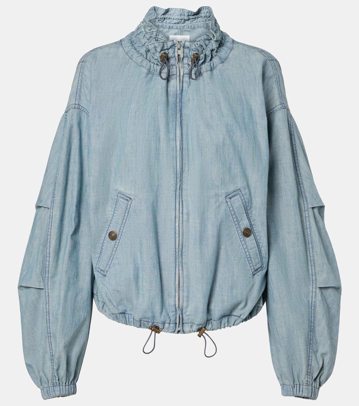 Marant Etoile Plume chambray bomber jacket