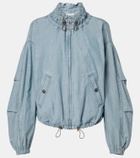 Marant Etoile Plume chambray bomber jacket