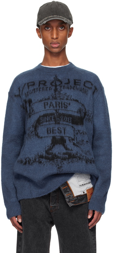 Photo: Y/Project Blue Paris' Best Jacquard Sweater