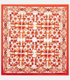 Dolce&Gabbana Majolica silk twill scarf