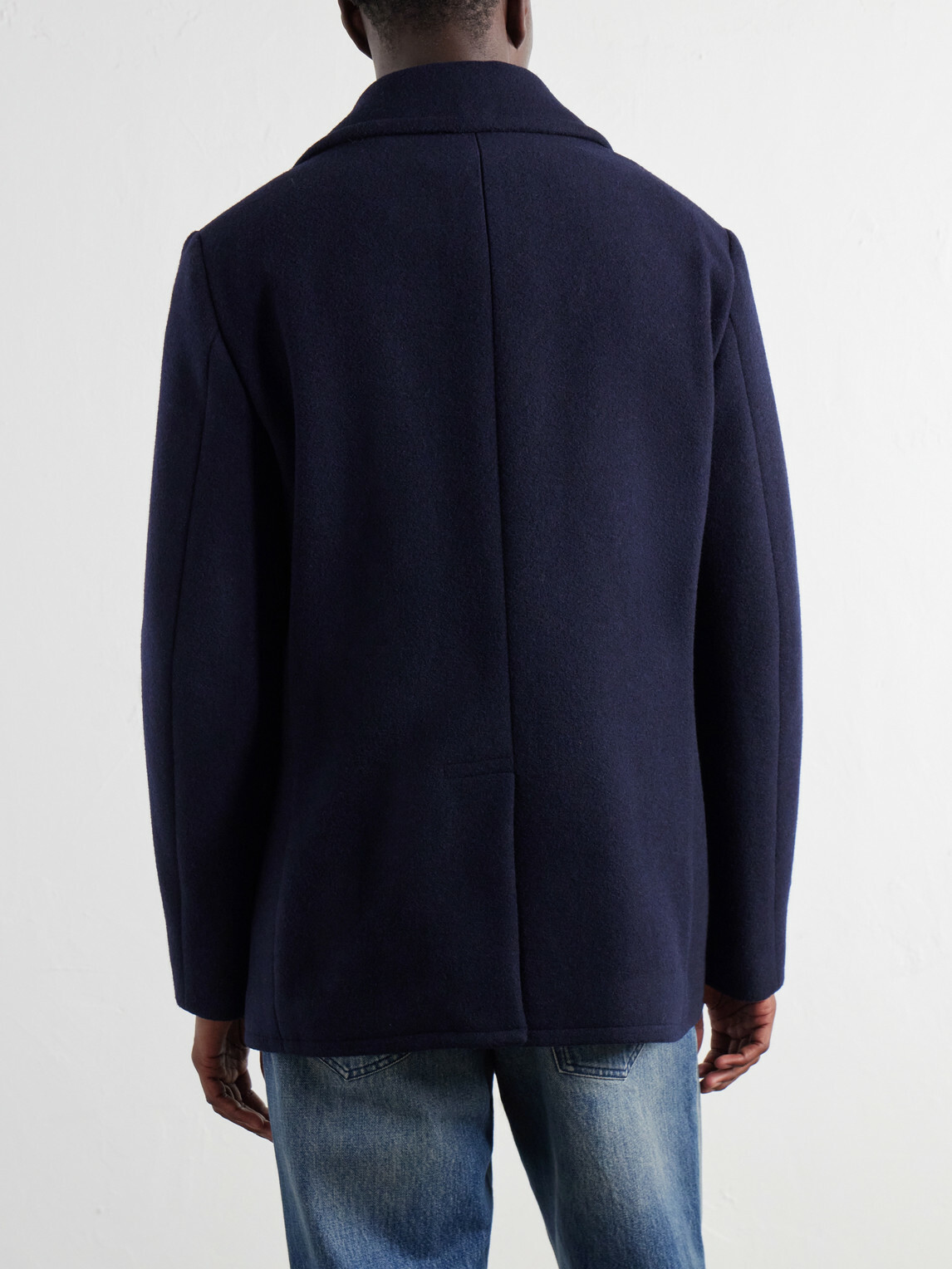 Polo Ralph Lauren - Double-Breasted Flannel Coat - Blue