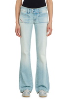 Diesel Bootcut Jeans Low Waist D-Hush, Light blue, Zip fly