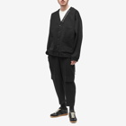 Mastermind Japan Men's High Density Cotton Cordigan in Black