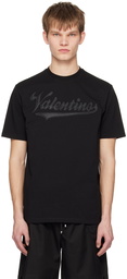 Valentino Black Embroidered T-Shirt