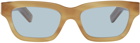 RETROSUPERFUTURE Brown Milano Sunglasses