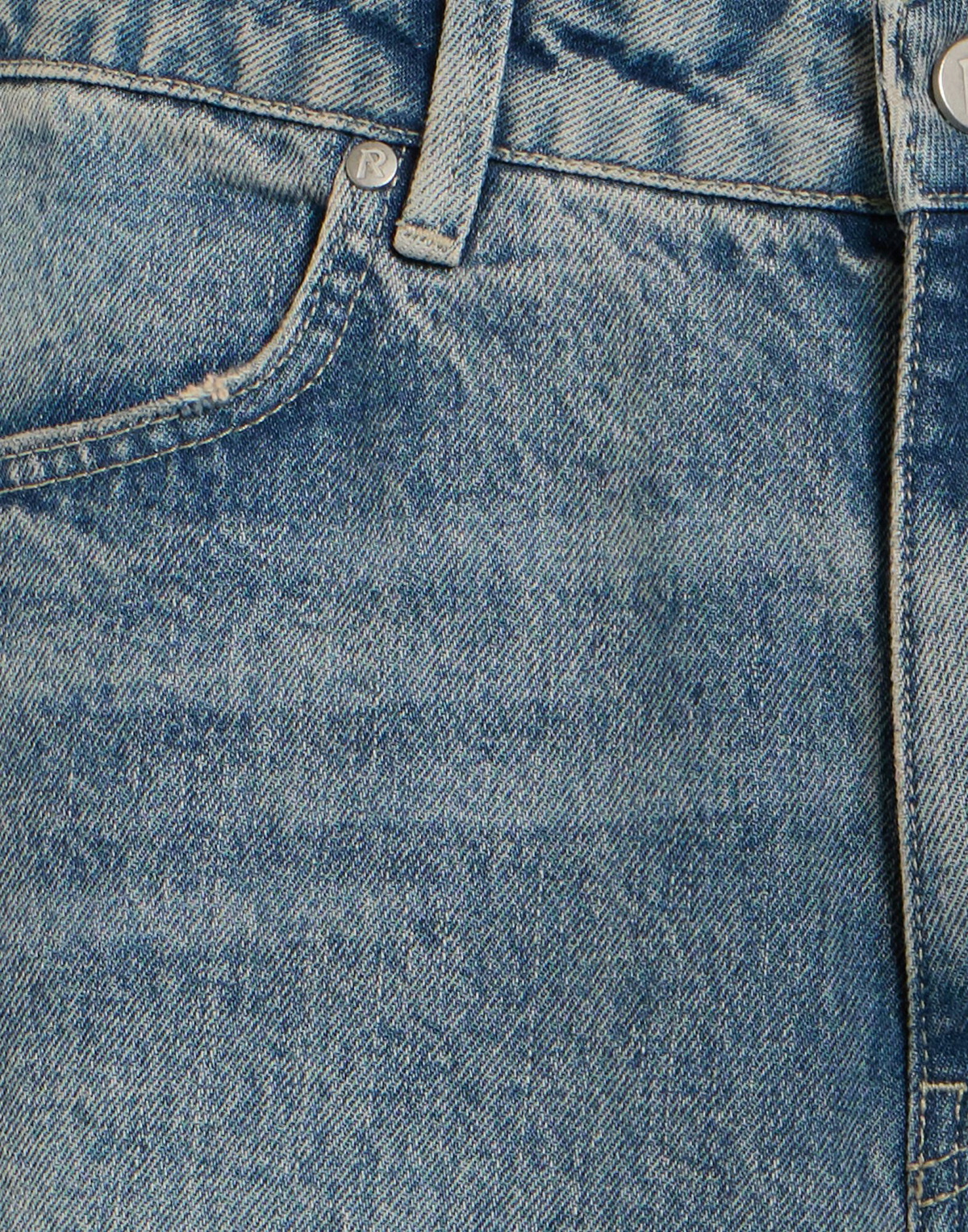 Represent Womens Denim shorts in Blue