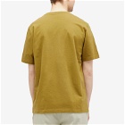 Maison Kitsuné Men's Flash Fox Comfort T-Shirt in Khaki Green