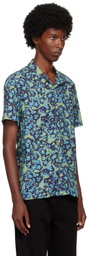 PS by Paul Smith Green Printed Shirt