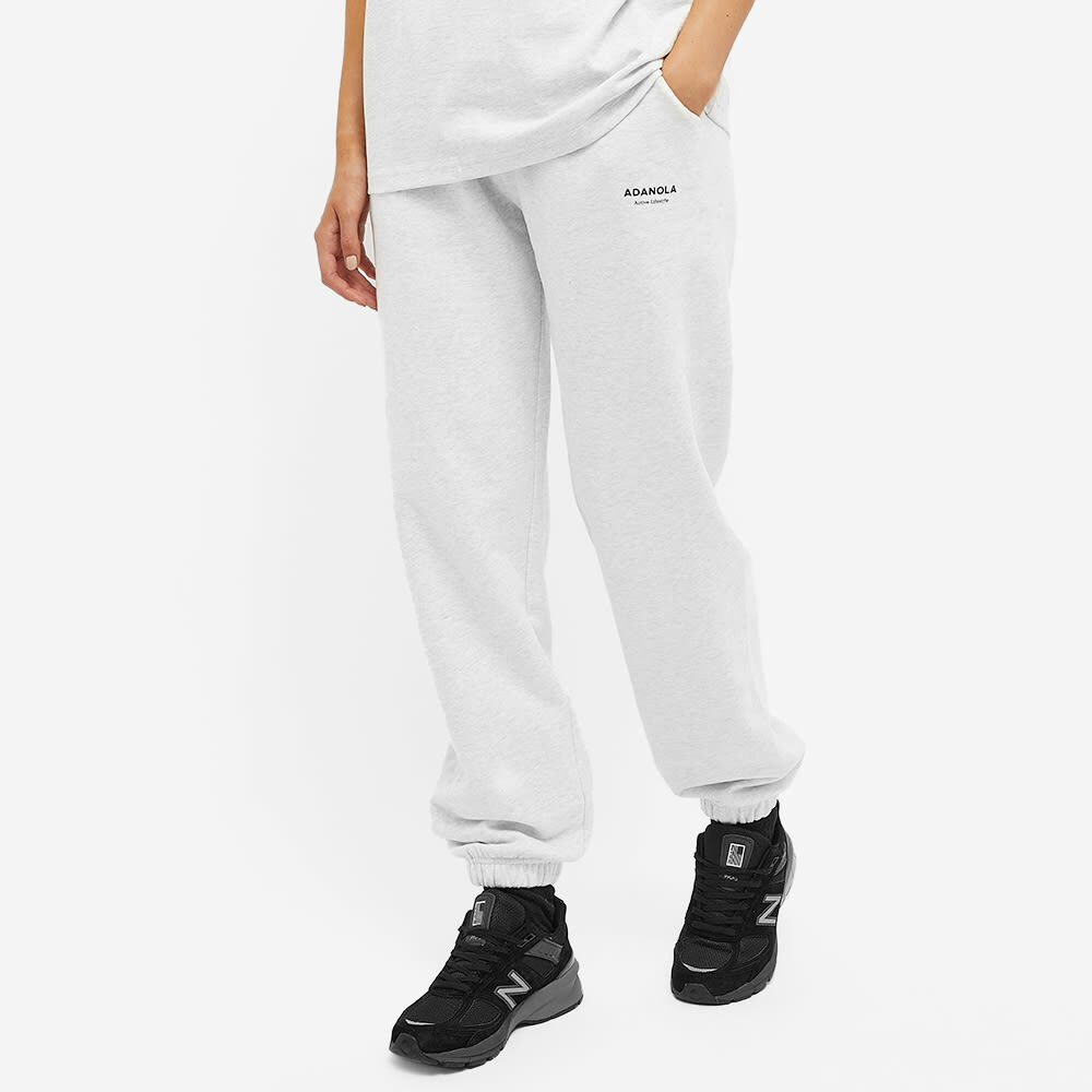 Adanola Women's Tonal Logo Sweat Pant - END. Exclusive in Light Grey Melange  Adanola