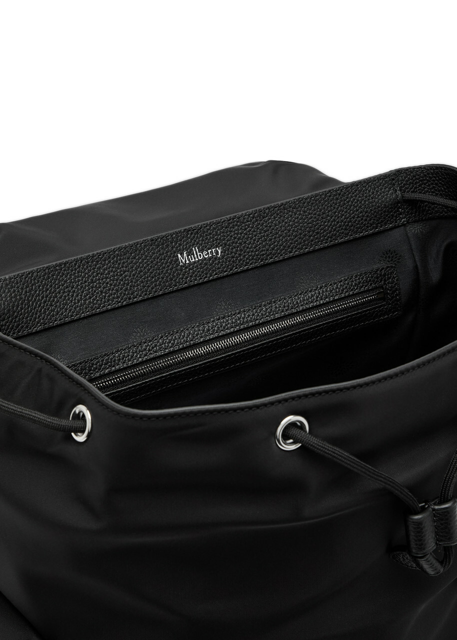 Mulberry Heritage Nylon Backpack - Black - One Size