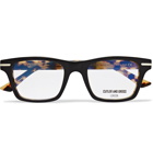 Cutler and Gross - Square-Frame tortoiseshell Acetate Optical Glasses - Black