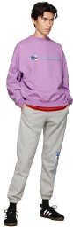 Rassvet Pink Logo 'Stream 7' Sweatshirt