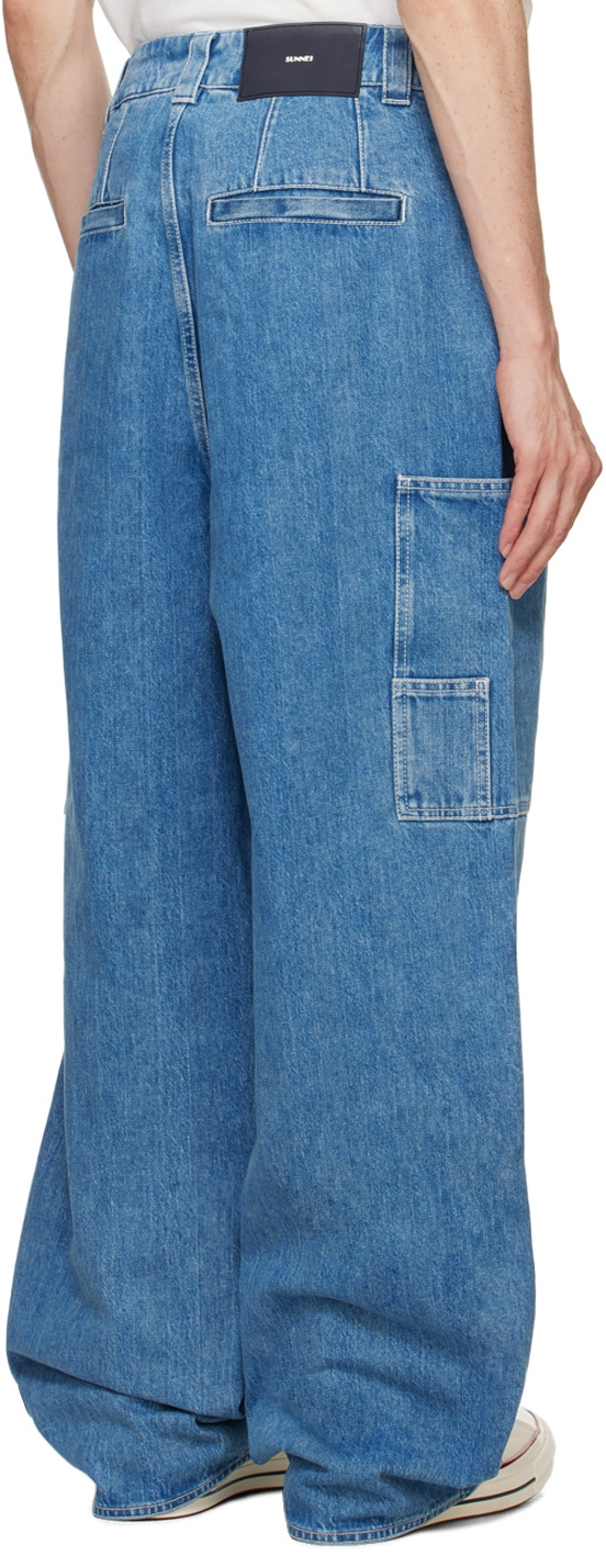 SUNNEI Blue Rick Cargo Jeans