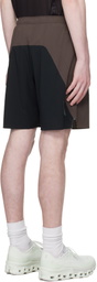 Soar Running Gray & Black Long Summer Shorts