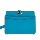 JW Anderson Men's Chain Strap Cardholder in Turquoise