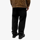 Engineered Garments Men's Climbing Pant in Black Heavyweight Ripstop