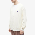 Needles Men's Pile Jersey Cardigan in Off White
