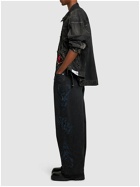 OFF-WHITE - Natlover Baggy Cotton Denim Jeans
