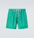 Kiton Logo swim trunks