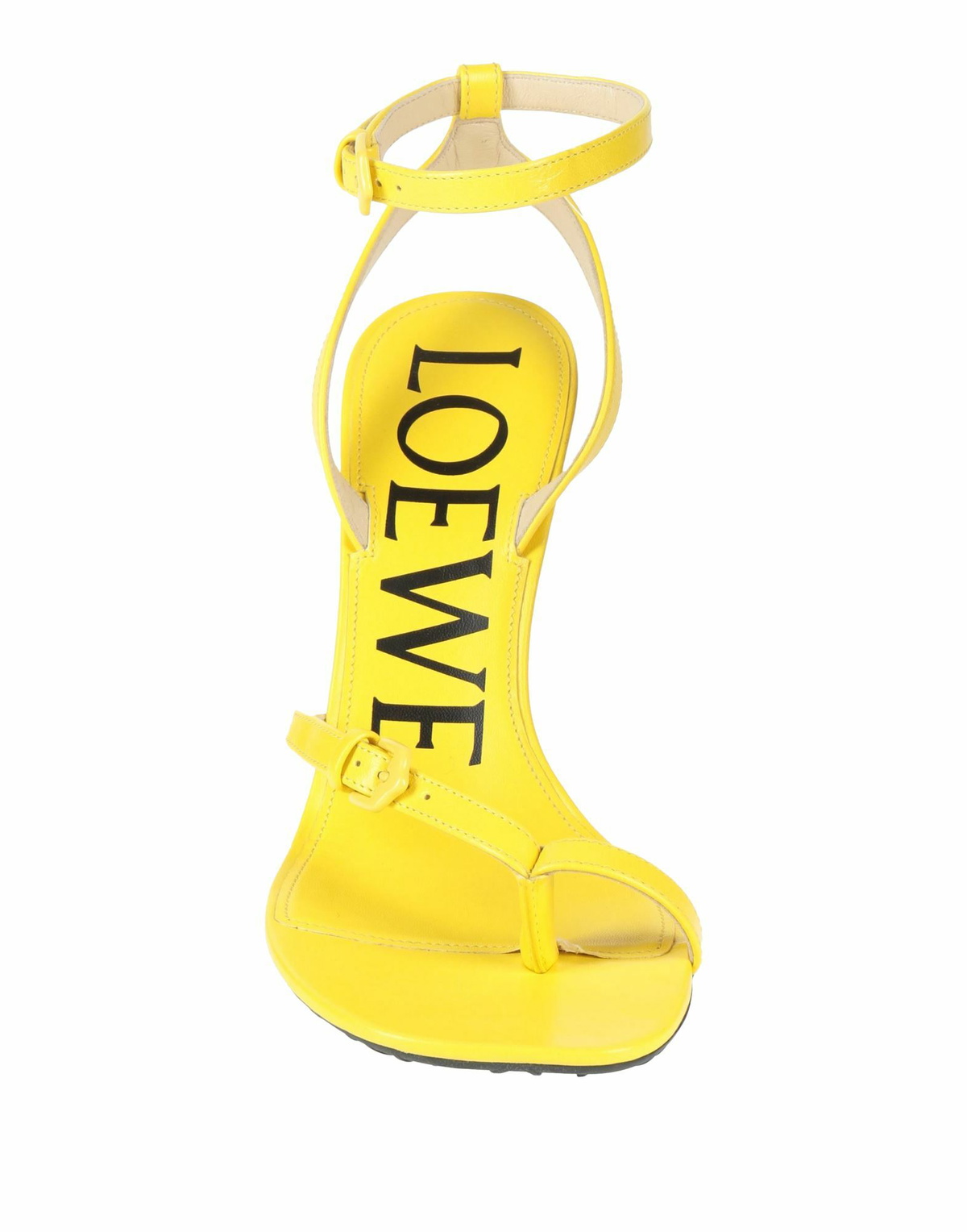 Loewe Womens Thong sandal in Yellow