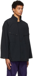 Needles Black Tussore Jacket