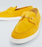 Christian Louboutin Chambeliboat nubuck boat shoes