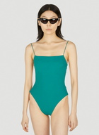 Ziah Fine Strap One Piece Swimsuit