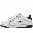 Represent Men's Apex Nappa Leather Sneakers in Flat White/Black