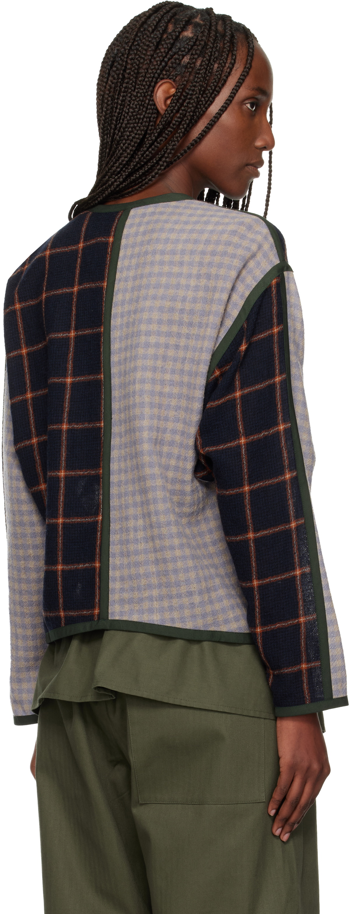 SC103 Multicolor Ridge Cardigan