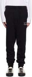 Martine Rose Black Slim-Leg Lounge Pants