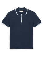 Orlebar Brown - Jarrett Cotton-Piqué Polo Shirt - Blue